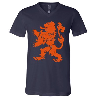 Nederland Dutch Logo V-Neck T-Shirt