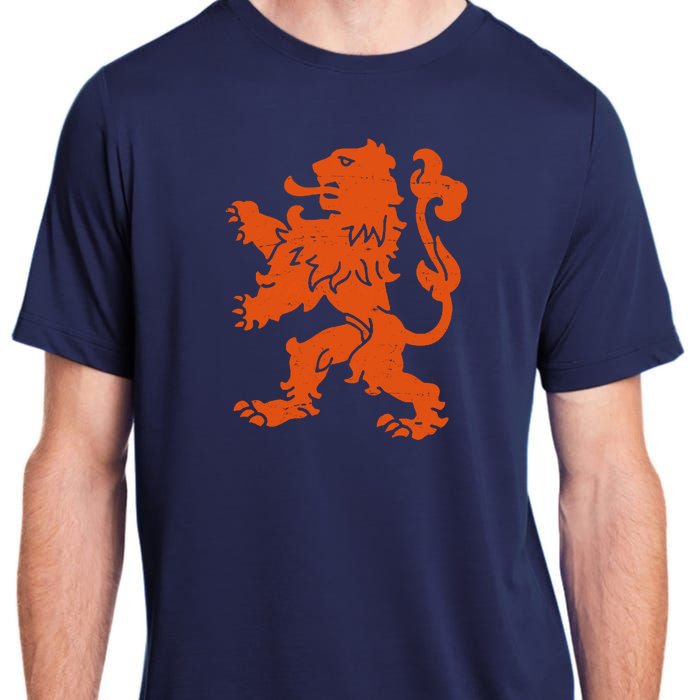 Nederland Dutch Logo Adult ChromaSoft Performance T-Shirt