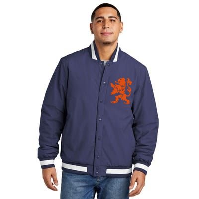 Nederland Dutch Logo Insulated Varsity Jacket