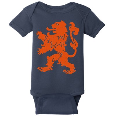 Nederland Dutch Logo Baby Bodysuit