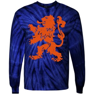 Nederland Dutch Logo Tie-Dye Long Sleeve Shirt