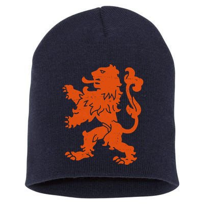 Nederland Dutch Logo Short Acrylic Beanie