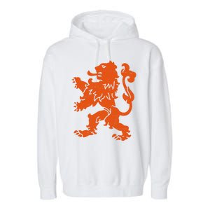 Nederland Dutch Logo Garment-Dyed Fleece Hoodie