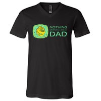 Nothing Drinks Like A Dad V-Neck T-Shirt