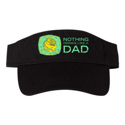 Nothing Drinks Like A Dad Valucap Bio-Washed Visor