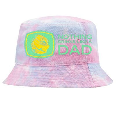 Nothing Drinks Like A Dad Tie-Dyed Bucket Hat