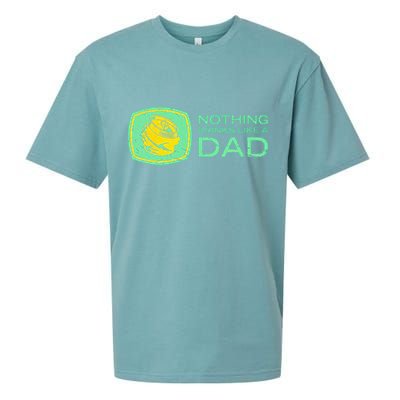 Nothing Drinks Like A Dad Sueded Cloud Jersey T-Shirt