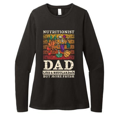 Nutritionist Dad Like A Regular Dad But More Fresh Womens CVC Long Sleeve Shirt