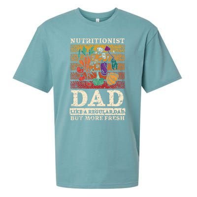 Nutritionist Dad Like A Regular Dad But More Fresh Sueded Cloud Jersey T-Shirt