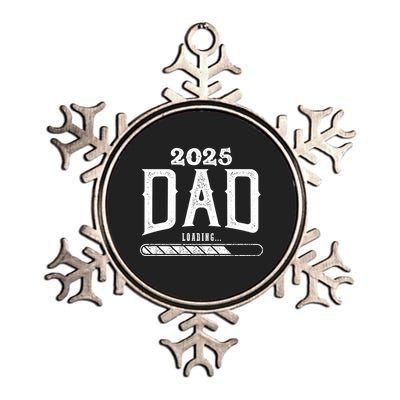 New Dad Loading 2025 Metallic Star Ornament