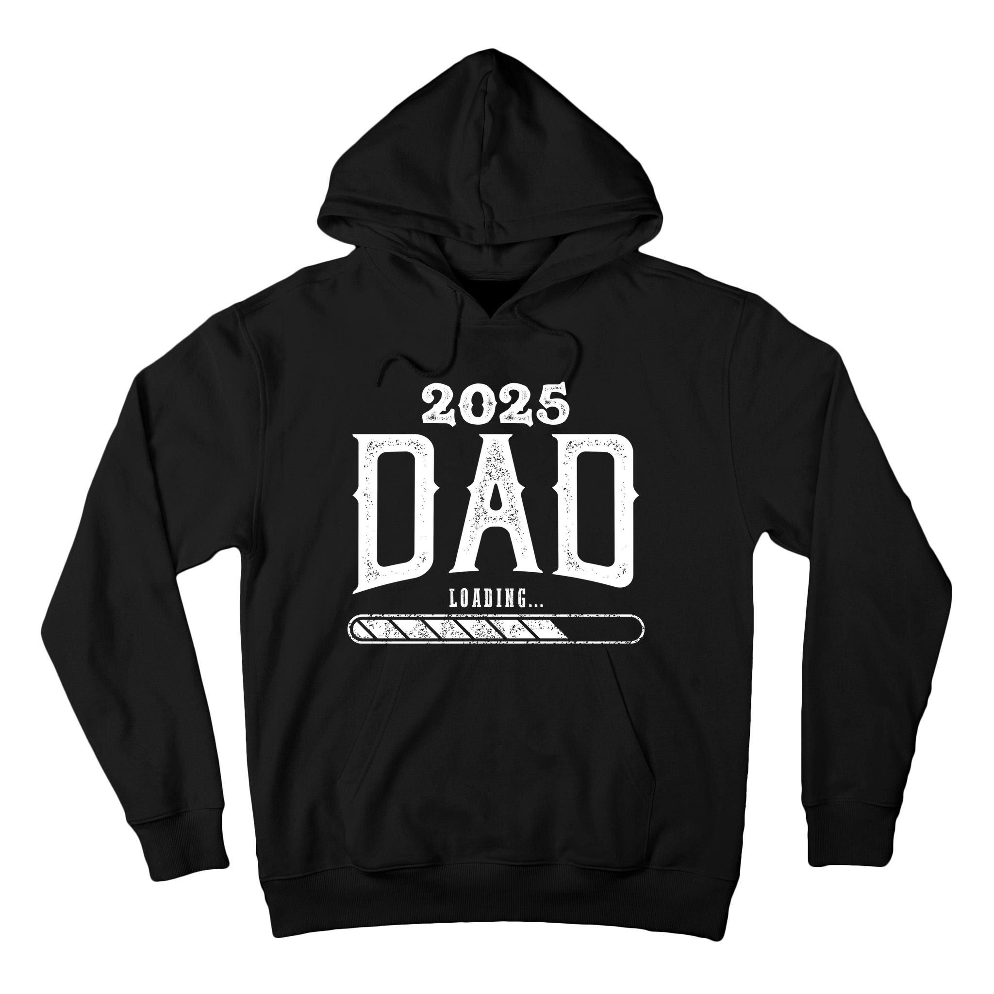New Dad Loading 2025 Tall Hoodie