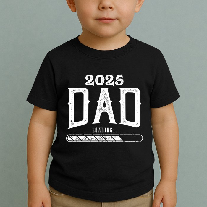 New Dad Loading 2025 Toddler T-Shirt