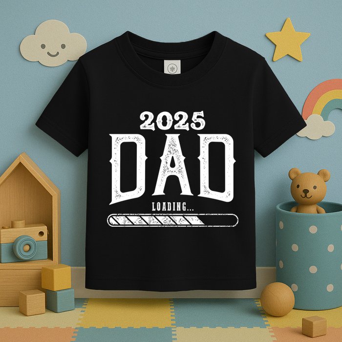 New Dad Loading 2025 Toddler T-Shirt
