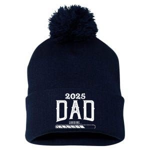 New Dad Loading 2025 Pom Pom 12in Knit Beanie