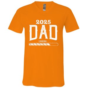 New Dad Loading 2025 V-Neck T-Shirt