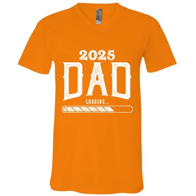 New Dad Loading 2025 V-Neck T-Shirt