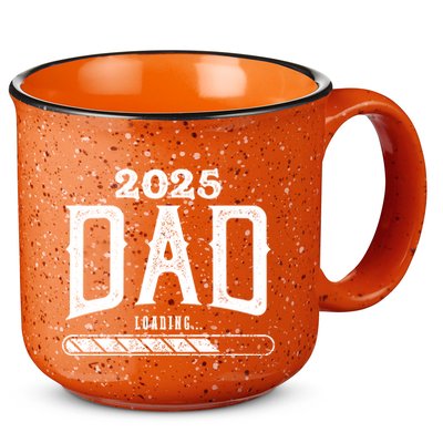 New Dad Loading 2025 15oz Campfire Ceramic Mug