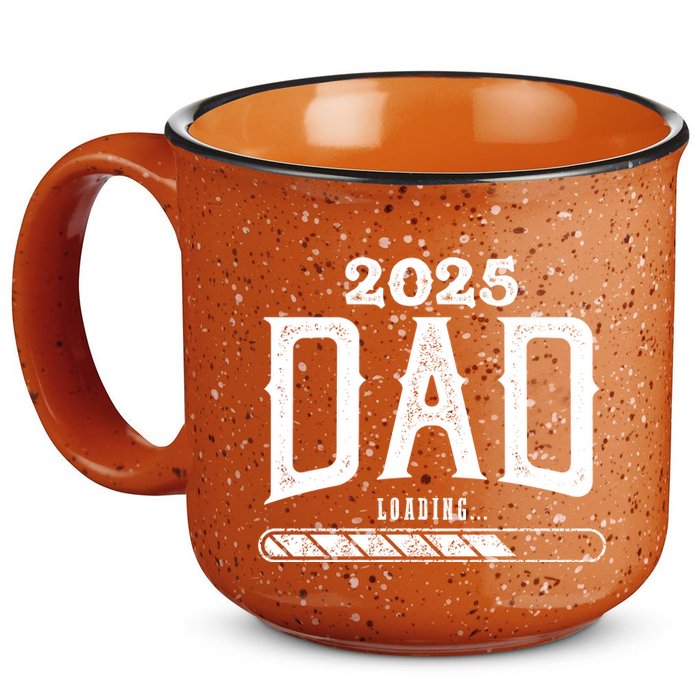 New Dad Loading 2025 15oz Campfire Ceramic Mug