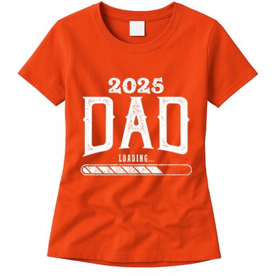 New Dad Loading 2025 Womens T-Shirt