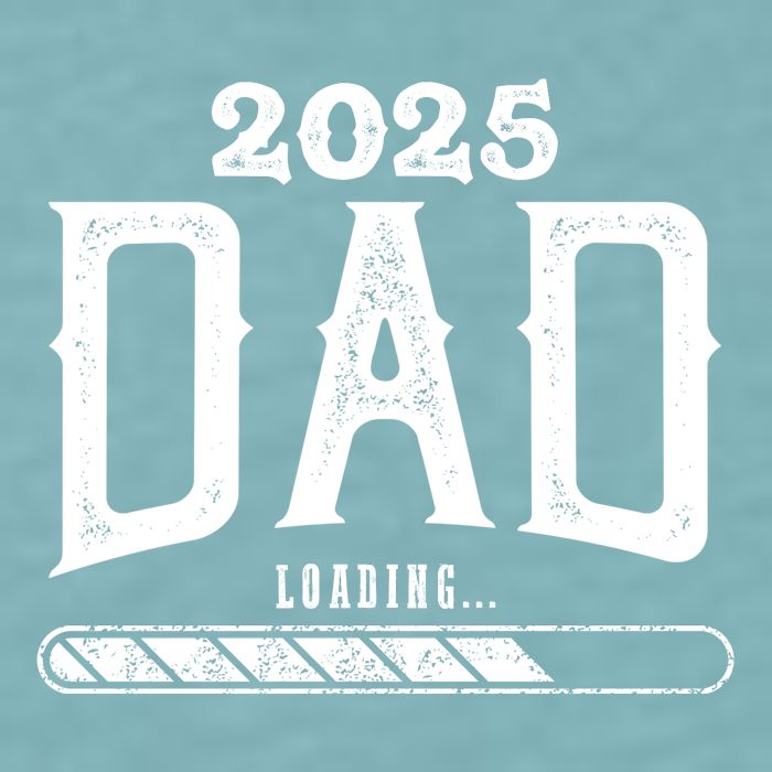 New Dad Loading 2025 Sueded Cloud Jersey T-Shirt