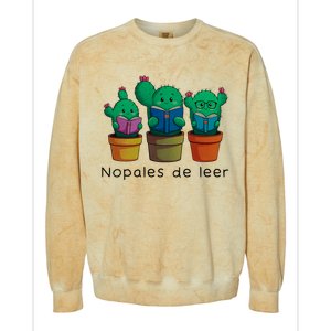 Nopales De Leer Colorblast Crewneck Sweatshirt