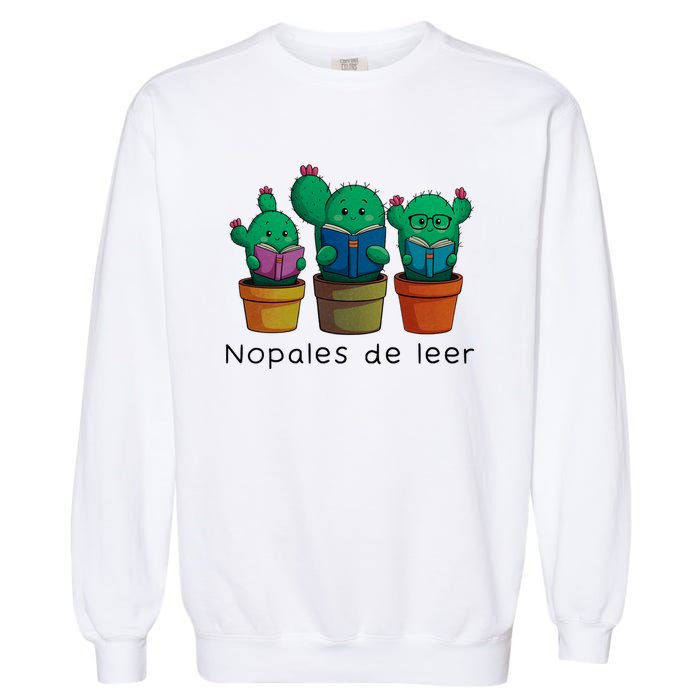 Nopales De Leer Garment-Dyed Sweatshirt