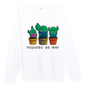 Nopales De Leer Premium Crewneck Sweatshirt