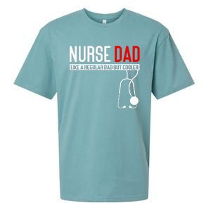 Nurse Dad Like Regular Dad But Cooler Nurse Dad Sueded Cloud Jersey T-Shirt