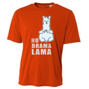 No Drama Llama Mama Camelid Alpaca Peace And Zen Yoga Gift Meaningful Gift Cooling Performance Crew T-Shirt