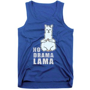 No Drama Llama Mama Camelid Alpaca Peace And Zen Yoga Gift Meaningful Gift Tank Top