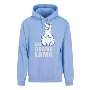 No Drama Llama Mama Camelid Alpaca Peace And Zen Yoga Gift Meaningful Gift Unisex Surf Hoodie