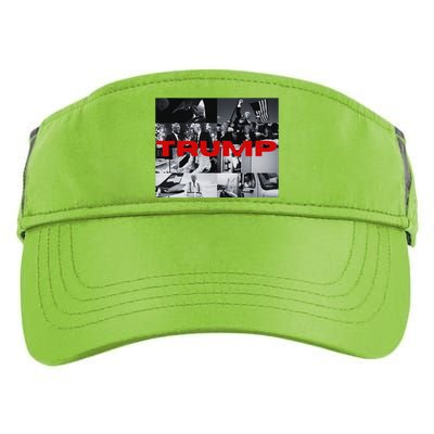 New! Dark Maga Trump Campaign Event 2024 Dark Maga Trump Adult Drive Performance Visor