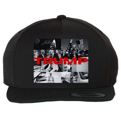 New! Dark Maga Trump Campaign Event 2024 Dark Maga Trump Wool Snapback Cap