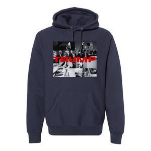 New! Dark Maga Trump Campaign Event 2024 Dark Maga Trump Premium Hoodie