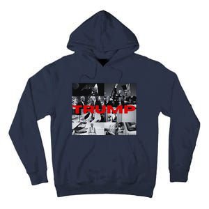 New! Dark Maga Trump Campaign Event 2024 Dark Maga Trump Tall Hoodie