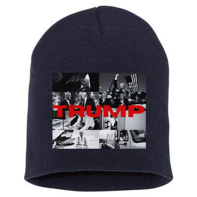 New! Dark Maga Trump Campaign Event 2024 Dark Maga Trump Short Acrylic Beanie