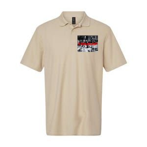 New! Dark Maga Trump Campaign Event 2024 Dark Maga Trump Softstyle Adult Sport Polo