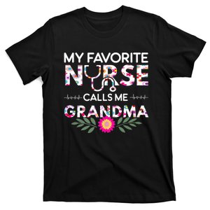 Nursing Design My Favorite Nurse Calls Me Grandma T-Shirt