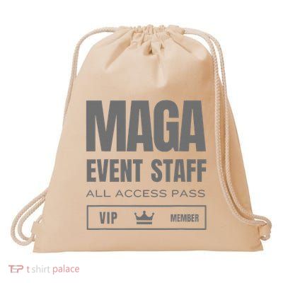 New! Dark Maga Event Staff Pass Dark Maga Blackout Dark Maga Drawstring Bag