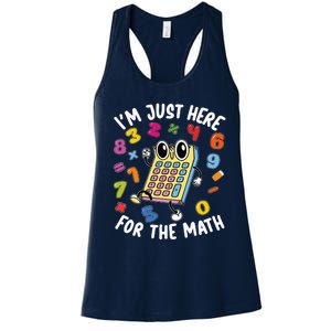 Number Day Maths Day Number Day Calculator Costume Women's Racerback Tank