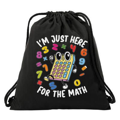Number Day Maths Day Number Day Calculator Costume Drawstring Bag