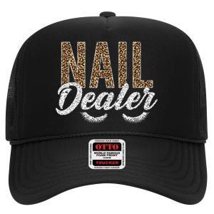 Nail Dealer Manicurist Nail Stylist Nail Artist Nail Tech High Crown Mesh Back Trucker Hat