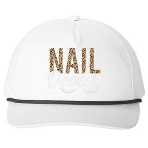 Nail Dealer Manicurist Nail Stylist Nail Artist Nail Tech Snapback Five-Panel Rope Hat