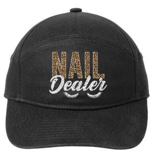 Nail Dealer Manicurist Nail Stylist Nail Artist Nail Tech 7-Panel Snapback Hat