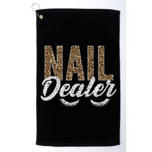 Nail Dealer Manicurist Nail Stylist Nail Artist Nail Tech Platinum Collection Golf Towel