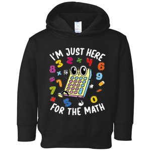 Number Day Maths Day Number Day Calculator Toddler Hoodie