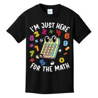 Number Day Maths Day Number Day Calculator Kids T-Shirt