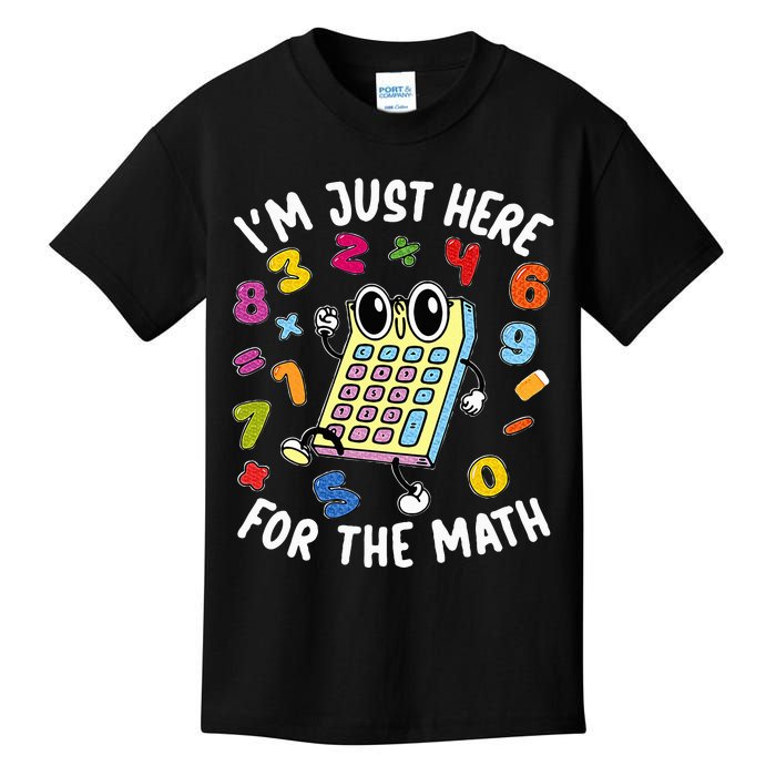 Number Day Maths Day Number Day Calculator Kids T-Shirt