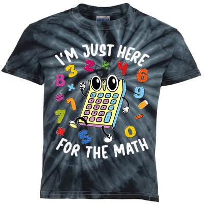 Number Day Maths Day Number Day Calculator Kids Tie-Dye T-Shirt