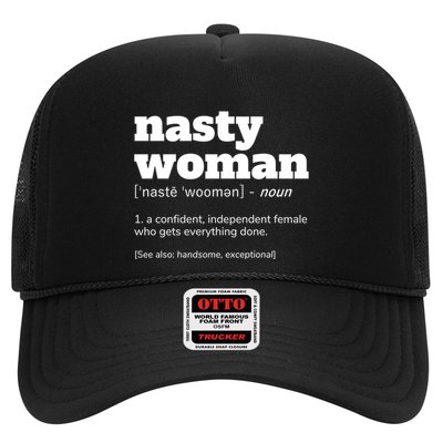 Nasty Definition Meaningful Gift Trucker Hat